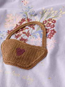 NAME IT Bluse Betua Lavender Gray